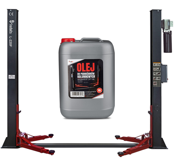 Automatic two post lift 4T ATS L220 Automatic 230V + Oil Gratis