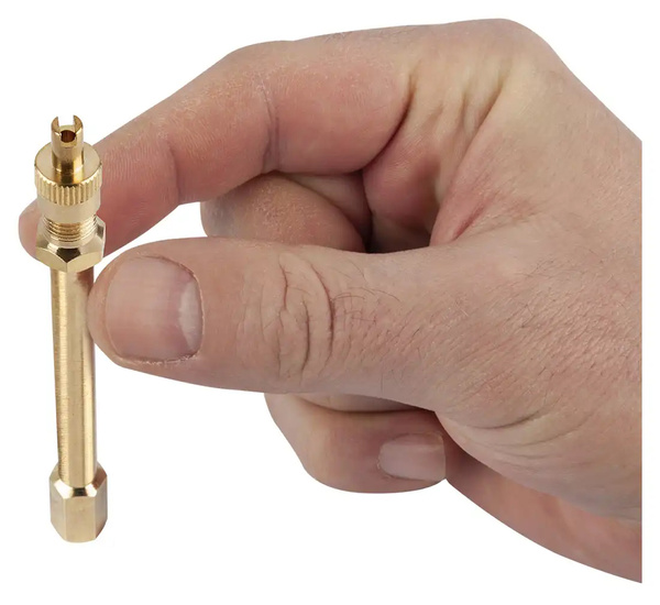 Metal valve extension for pumping wheels 100mm