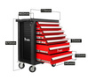 Tool chest REDATS empty 7 drawers