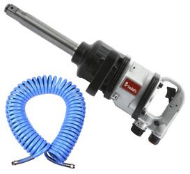 Impact wrench 5000Nm 1/2" REDATS P-350 + 15 meter poliuretan long spiral hose 16x11mm