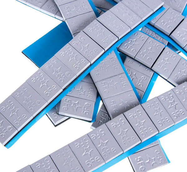 Adhesive FE weights FIVESTARS Edgy 5g coated