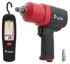 Impact wrench 1900Nm 1/2" REDATS P-180 + LED flashlight 