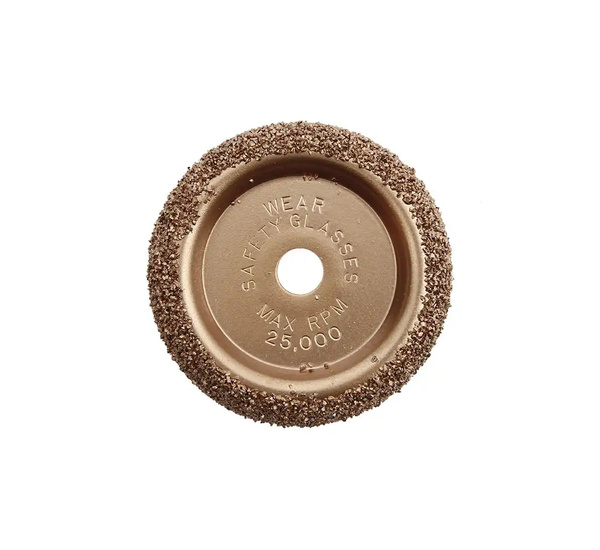 Buffing wheel for tyres roughening