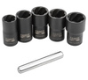 Sockets for damaged nuts BAHCO - 5 pcs