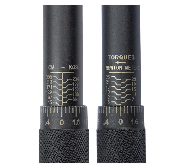 Torque wrench 1/4” 5-25 Nm REDATS black