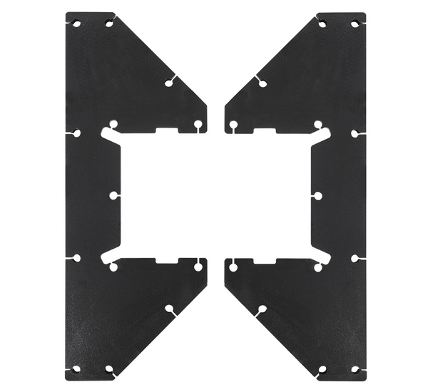 Reinforcement Plate Set (2 pcs) + Anchors (16 pcs) for REDATS L-205 / L-205F Lifts