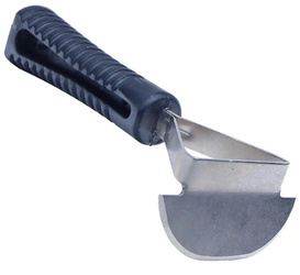 Scraper for removing patches