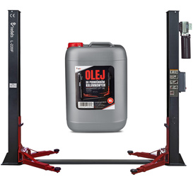 Automatic two post lift 4T ATS L220 Automatic 230V + Oil Gratis