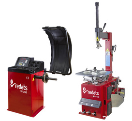 Set 2in1 Wheel balancer W-200 and Tyre changer M-111 REDATS