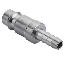 Quick coupler plug for 6 mm air hose