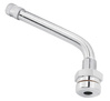 Tubeless valve for truck tyres chrome TR 545D