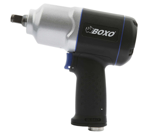 Set impact wrench for tyres BOXO 1280Nm 1/2" + 1/4" plug connector