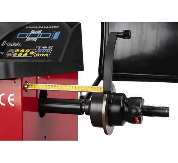 Automatic wheel balancer for passenger car wheels REDATS W-250