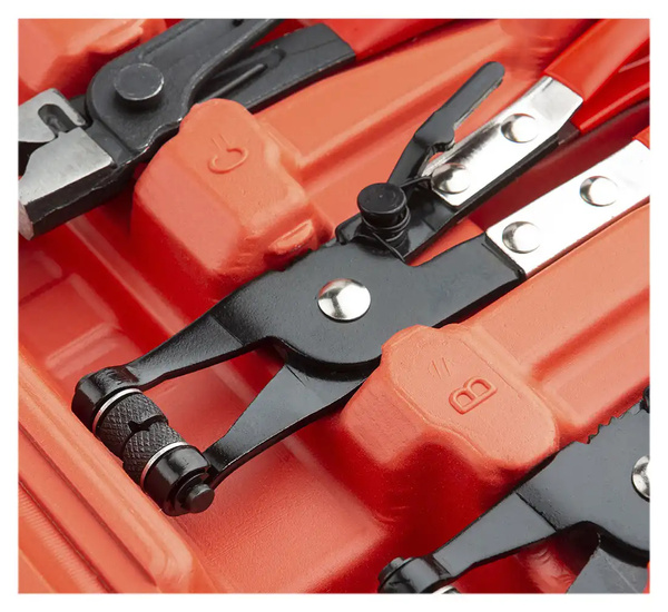 Hose pliers 9 pcs case REDATS