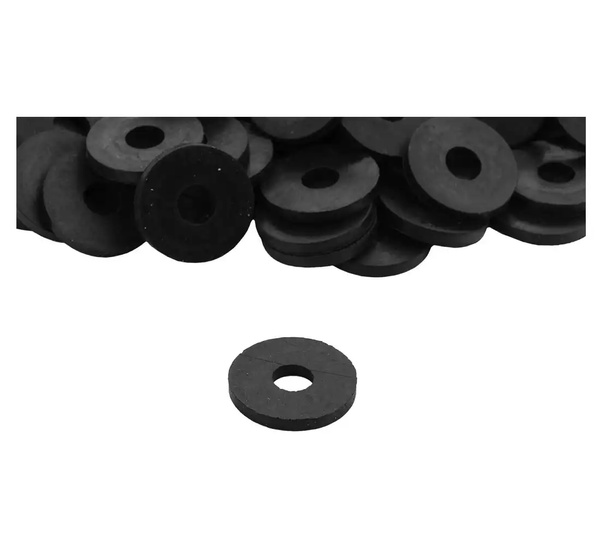Tube valve connector GW - black washer - 200 pieces