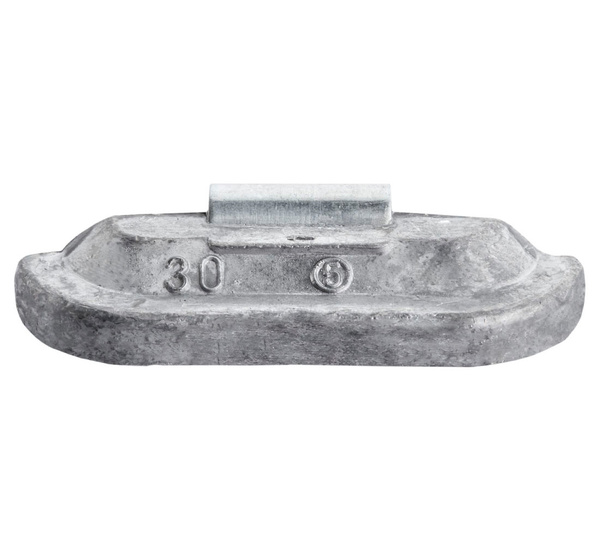 Clip-on lead (Pb) 30g weights for steel wheels Fivestars