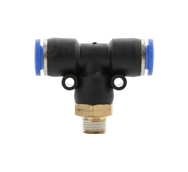Plug hose connector 8mm T-piece 1/8"" thread - T-type
