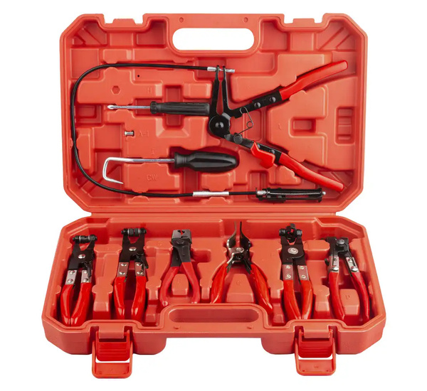 Hose pliers 9 pcs case REDATS