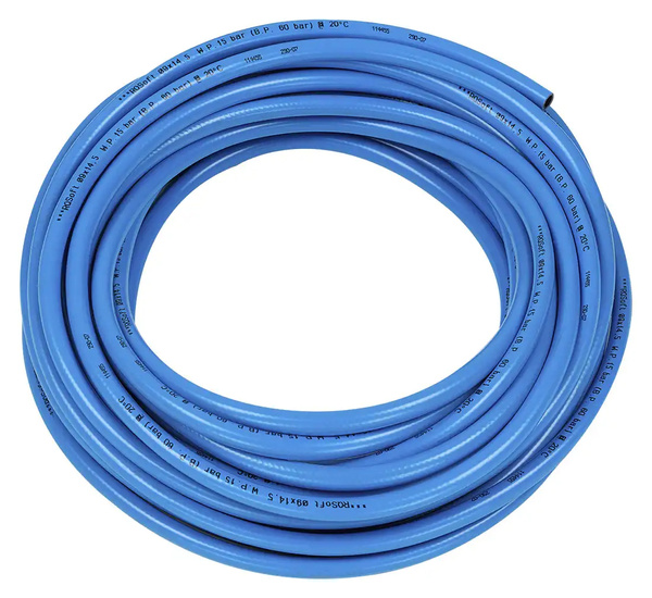 RQSoft Polyurethane Straight Pneumatic Hose 9.0 x 14.5mm - 20m