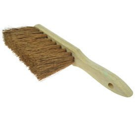 Coconut fibre brush, industrial sweeper