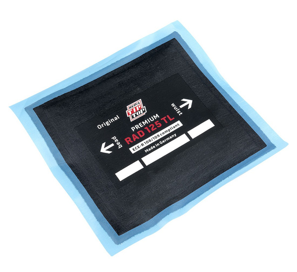 Radial tyre patch TipTop 125 115x125mm - 1 piece