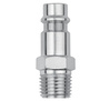 Quick coupler plug male thread - 1/4'