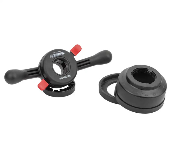 Quick release wing nut fi40x4 - Haweka