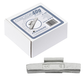 Clip-on weights Fivestars - steel rims- FE - 40g