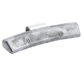 Lead Clip-on weights Fivestars for ALU rims - PB - 50g