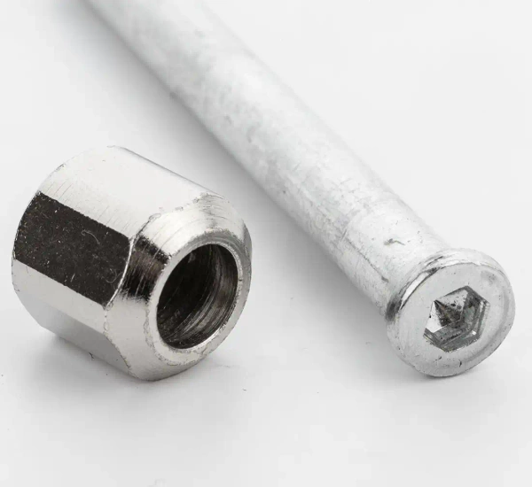 Screw supporting the tank for the D-220 beaker-evaporator