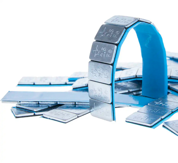 Adhesive FE weights FIVESTARS Round 2,5g coated