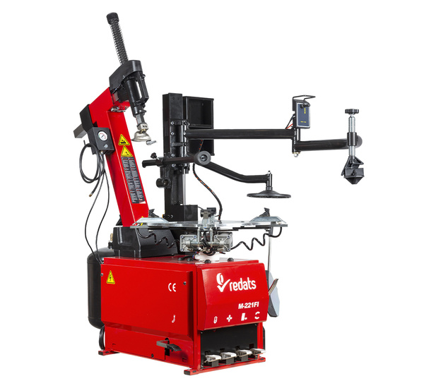 Automatic tyre changer with 3D-1 helper arm and Inflator REDATS M-221FI