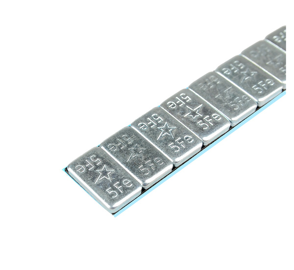 Adhesive weights FIVESTARS FE Round , coated- 12x5g