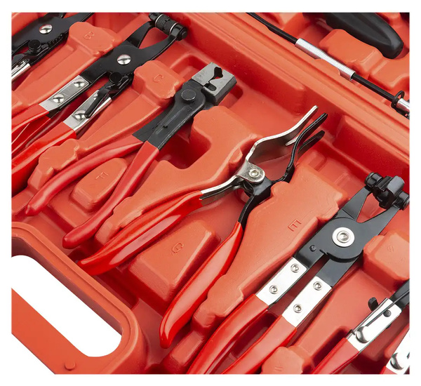 Hose pliers 9 pcs case REDATS