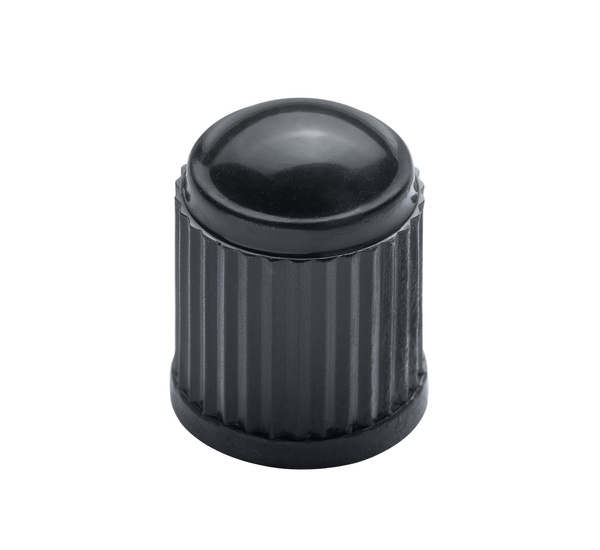 Valve caps - black - 100 pcs