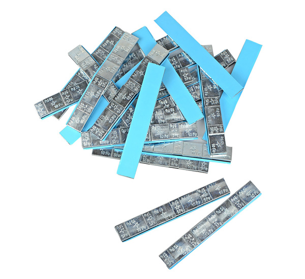 Adhesive weights FIVESTARS FE Edgy , coated- 5/10g