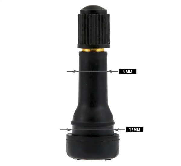 Valves TR 438 for motorcycle tyres