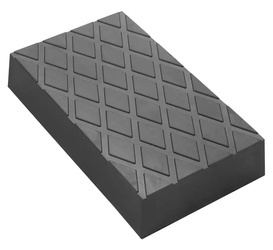Rubber pad for trolley jacks 210 x 120 x 40mm full