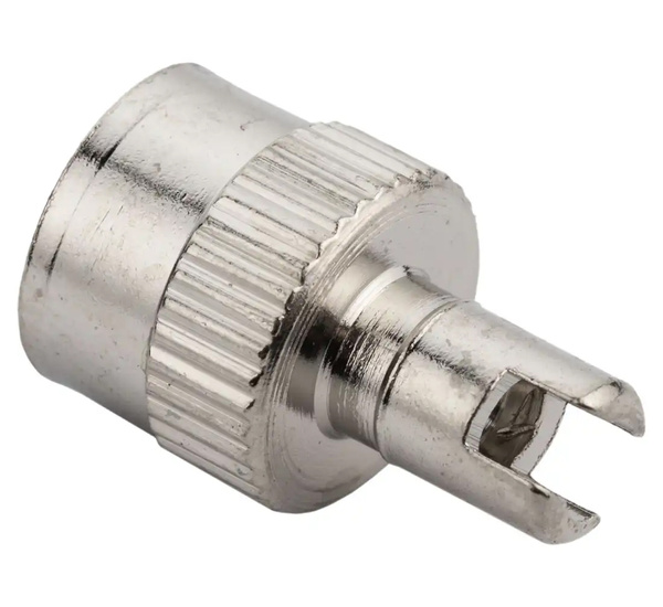 Metal dust caps with valve key- 25 pcs