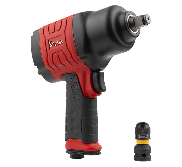 Impact wrench 1500Nm 1/2" REDATS P-160 + Adapter DeWalt 1/2" to 1/4"