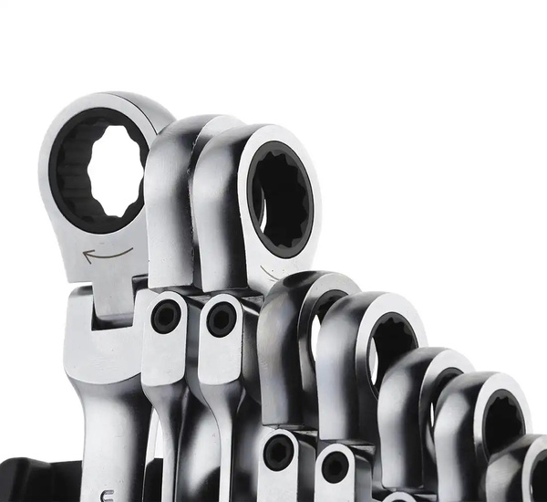 Ring-ended spanners - BOXO, 8-19mm 9 pcs