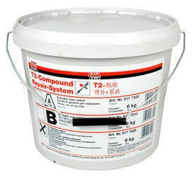 T2 Cleaning Rubber for rubber extruder MTR 6kg