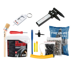 Rim bolt pattern measuring tool