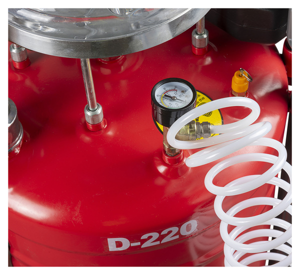 Oil extractor with control tank D-220 REDATS