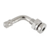 Tubeless valve for truck tyres chrome TR 543E