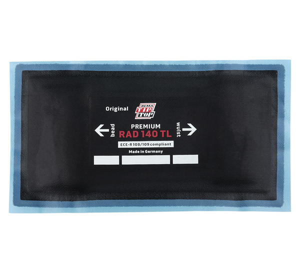Radial tyre patch TipTop 140 100x195mm - 1 piece