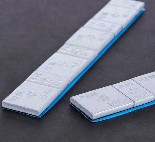 Adhesive FE weights FIVESTARS Edgy 5/10g coated