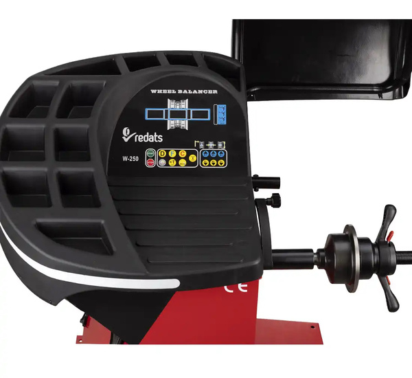Automatic wheel balancer for passenger car wheels REDATS W-250