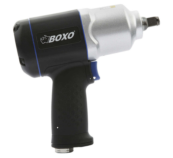 Set impact wrench for tyres BOXO 1280Nm 1/2" + 1/4" plug connector