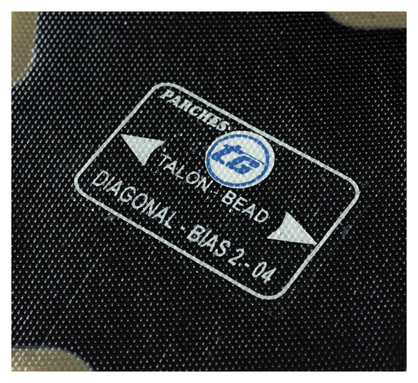 Diagonal patch Tirso Gomez 2-04 101mm - 1pc.